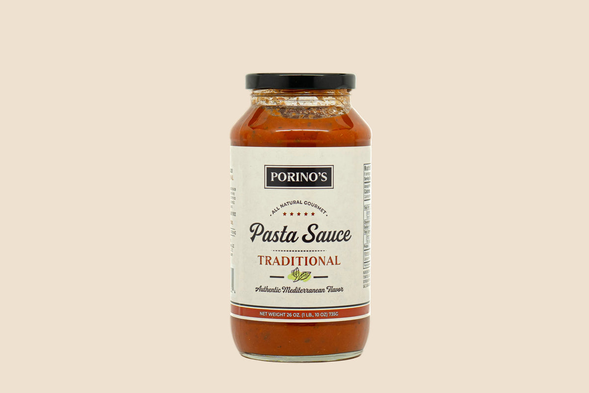 Porino's Traditional Pasta Sauce 26oz