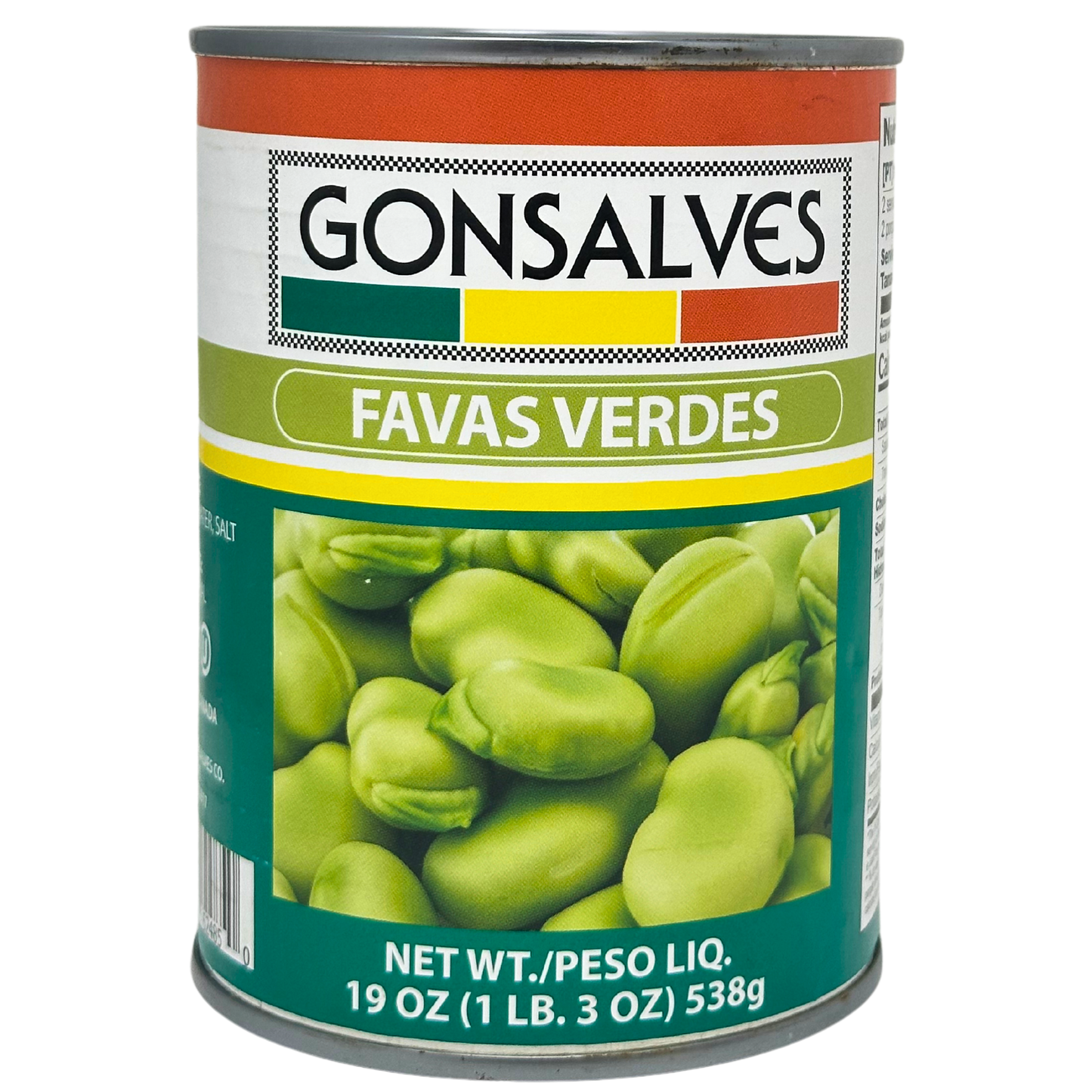 Gonsalves Green Fava Beans