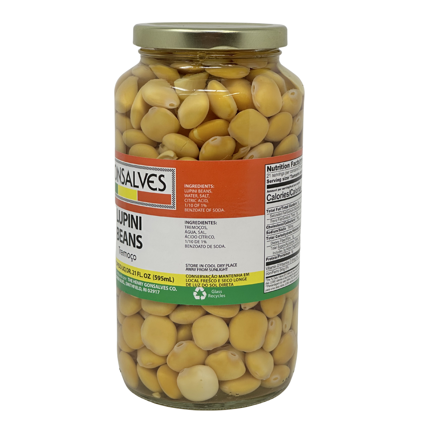 Gonsalves Lupini Beans (Tremoços) – 21 oz