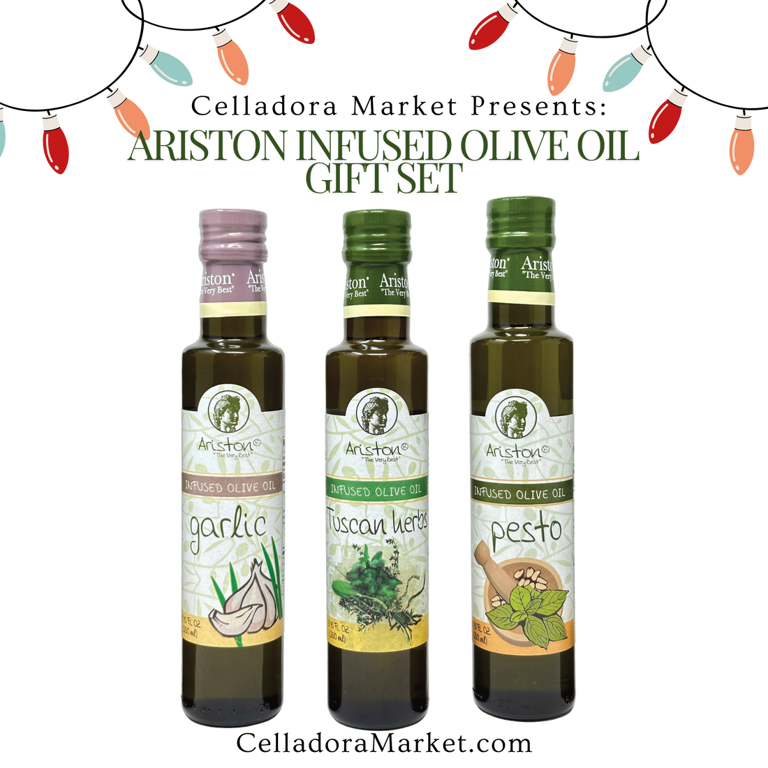 Give the Gift of Ariston Infused Olive Oils: A Gourmet Experience in Every Drop