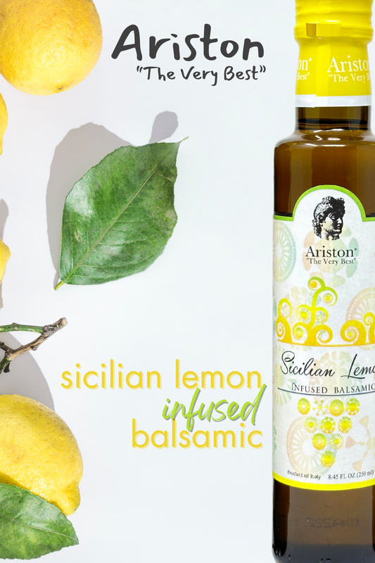 lemon infused balsamic vinegar