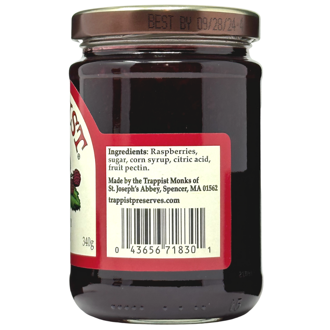 Trappist Red Raspberry Seedless Jam