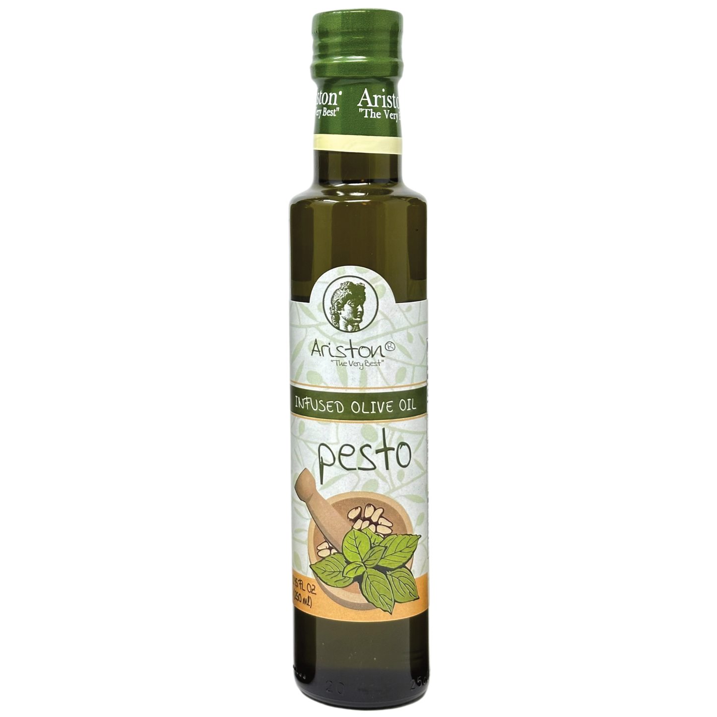 Ariston Infused Olive Oil Variety Pack with Garlic Infused Olive Oil, Tuscan Herbs Flavored Olive Oil and Pesto Infused Olive Oil