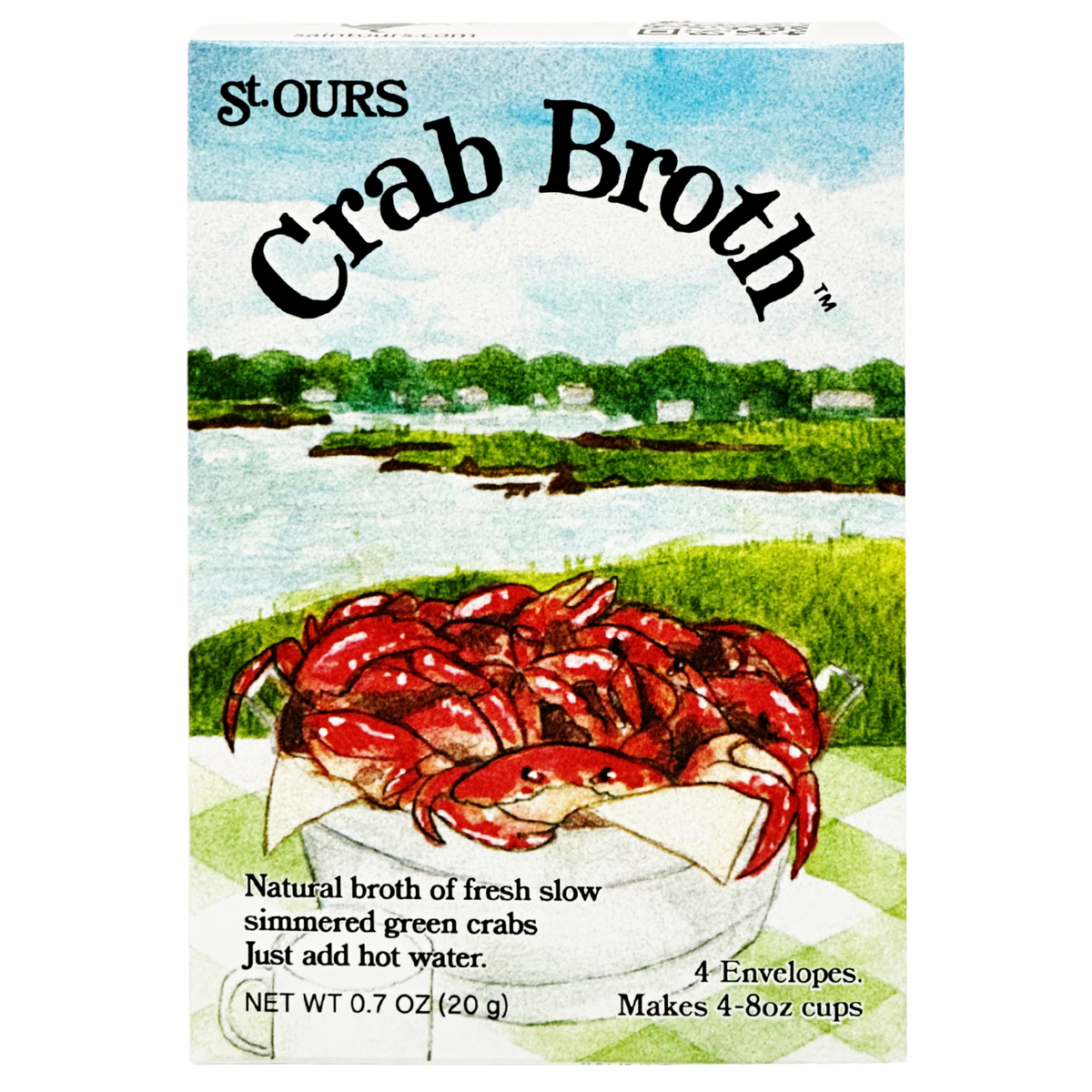 St. Ours Crab Broth – Massachusetts Green Crab Seafood Broth