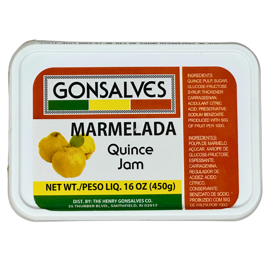 Gonsalves Quince Marmalade – Traditional Portuguese Marmelada 16oz