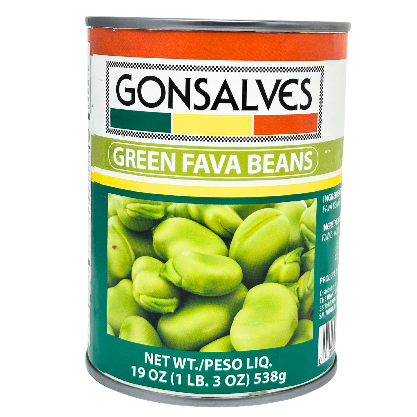 Gonsalves Green Fava Beans