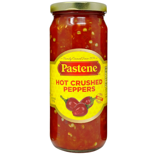 pastene hot crushed peppers
