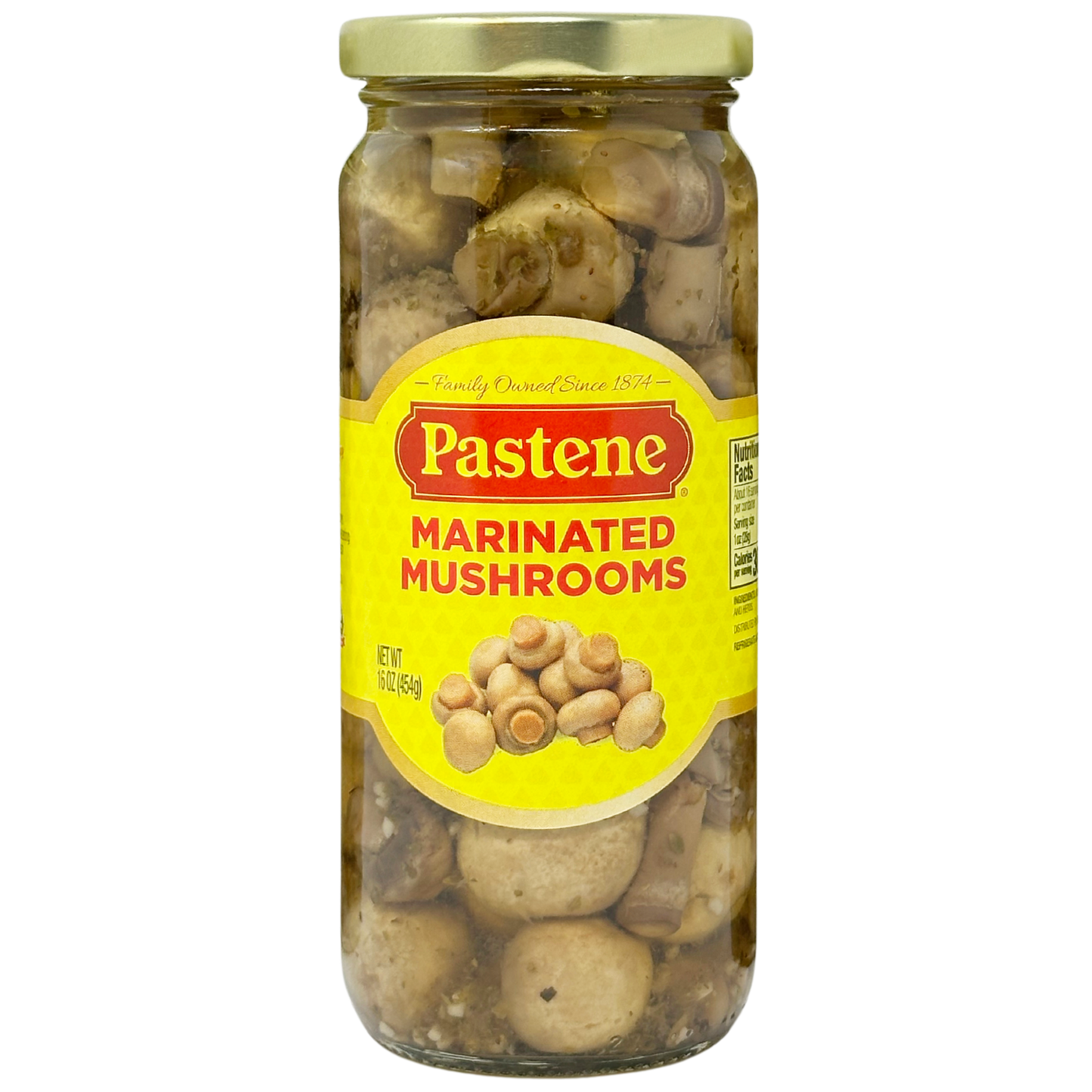 Pastene Marinated Mushrooms