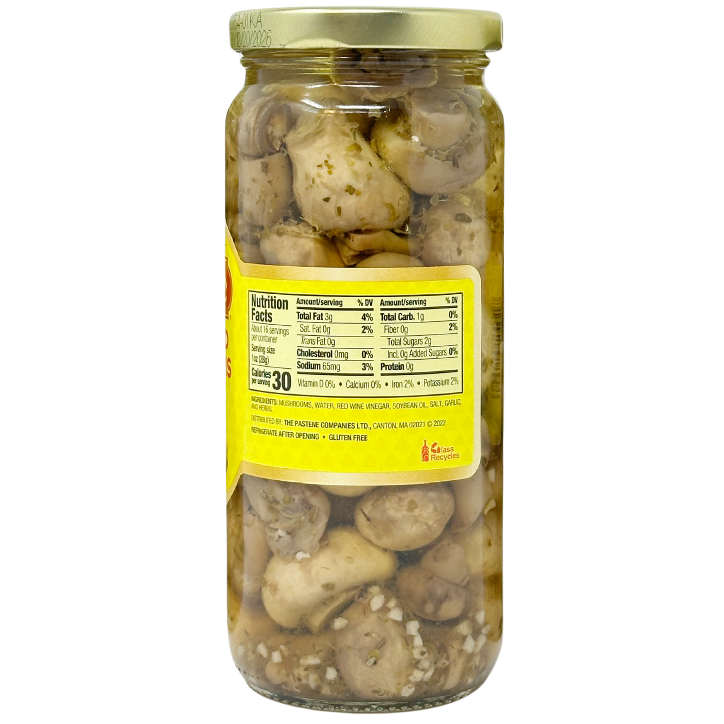 Pastene Marinated Mushrooms