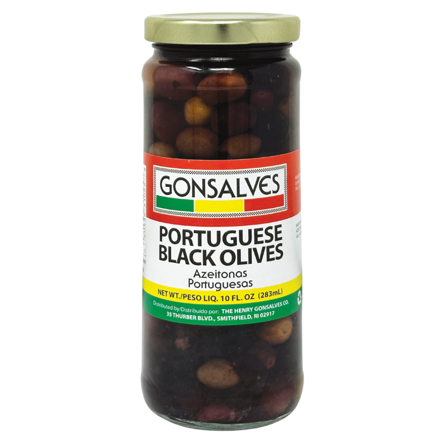 Gonsalves Portuguese Black Olives 10 fl oz