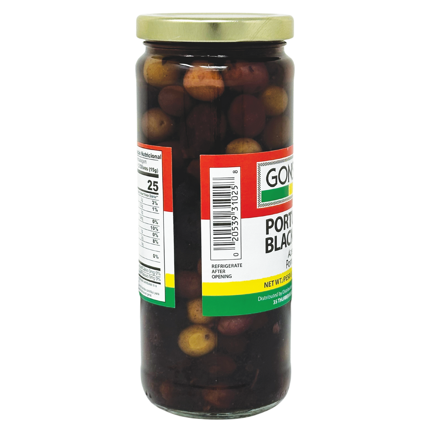 Gonsalves Portuguese Black Olives 10 fl oz