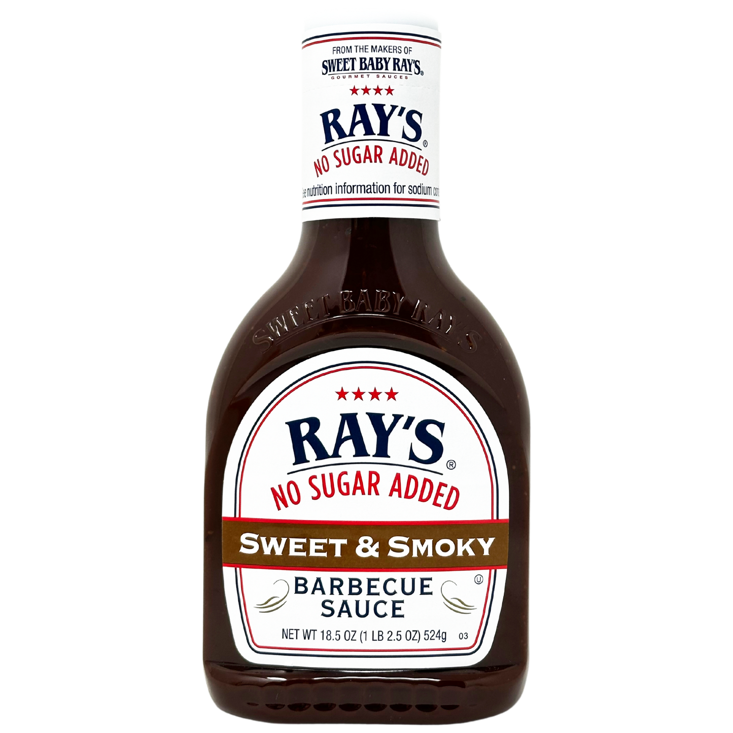 Sweet Baby Ray's No Sugar Added Sweet & Smoky Barbecue Sauce