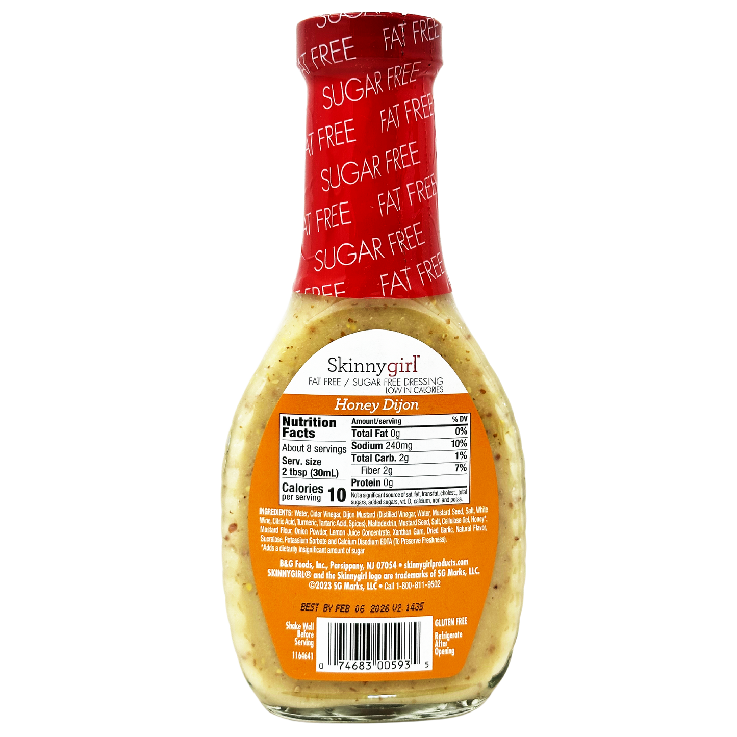 Skinnygirl Honey Dijon Sugar Free Salad Dressing