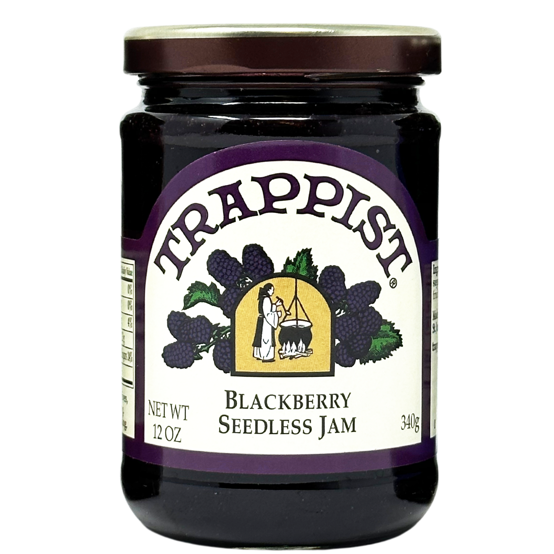 Trappist Blackberry Seedless Jam by Trappist Monks