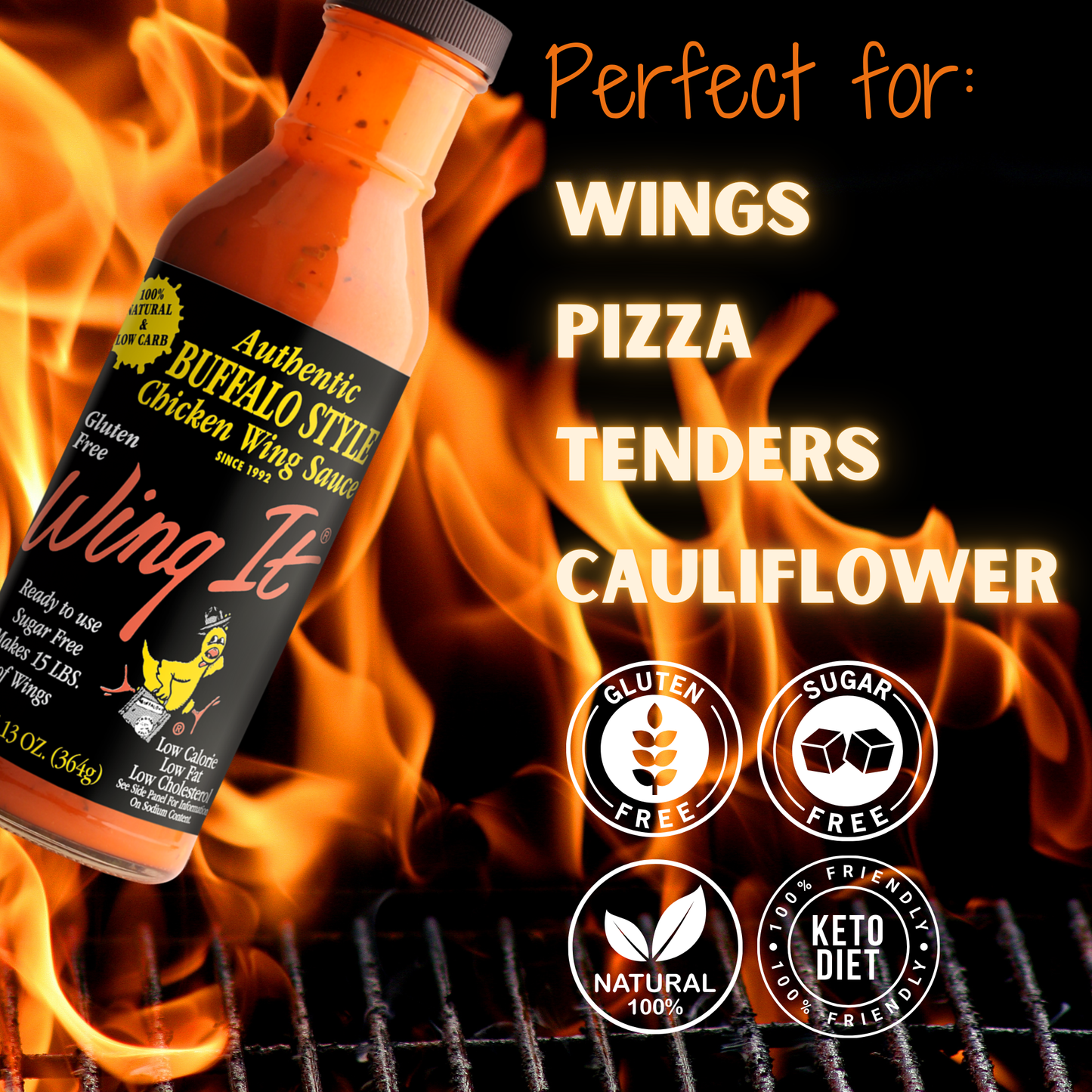 Wing it - Buffalo Style Chicken Wing Sauce