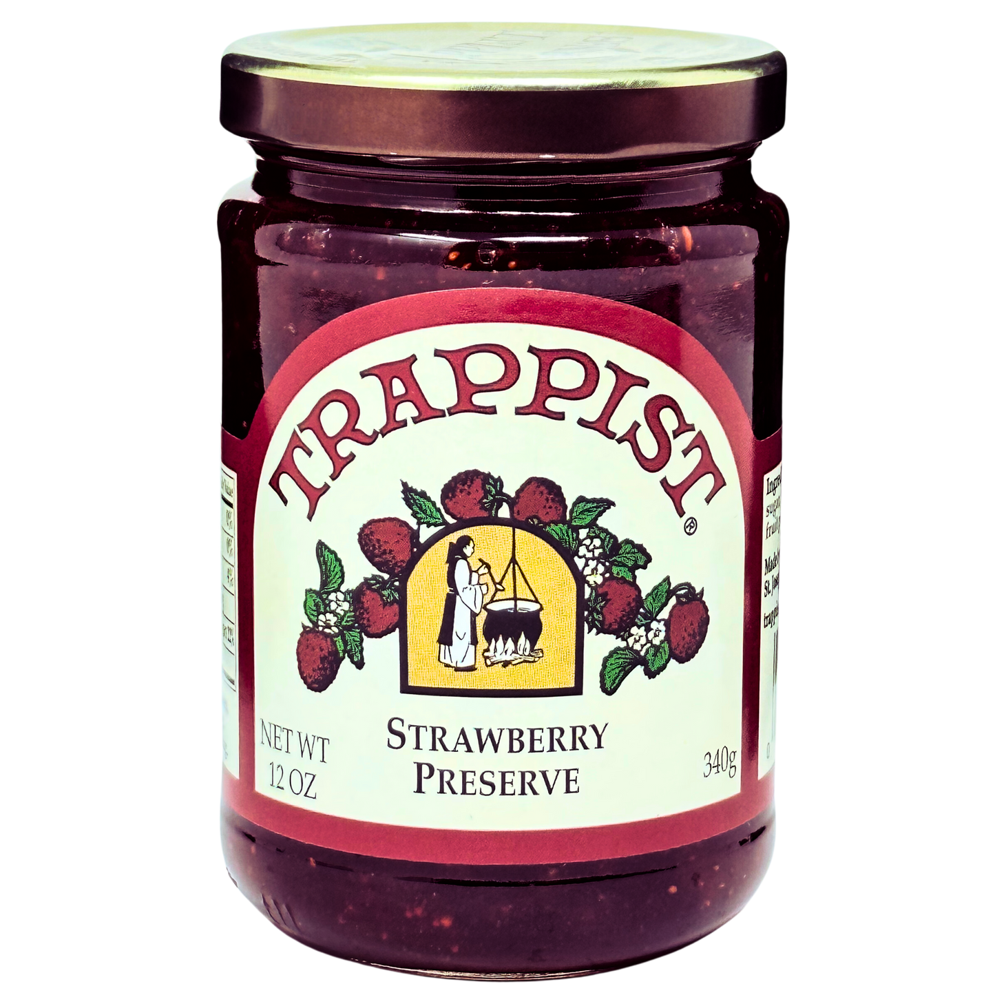 trappist strawberry preserve 
