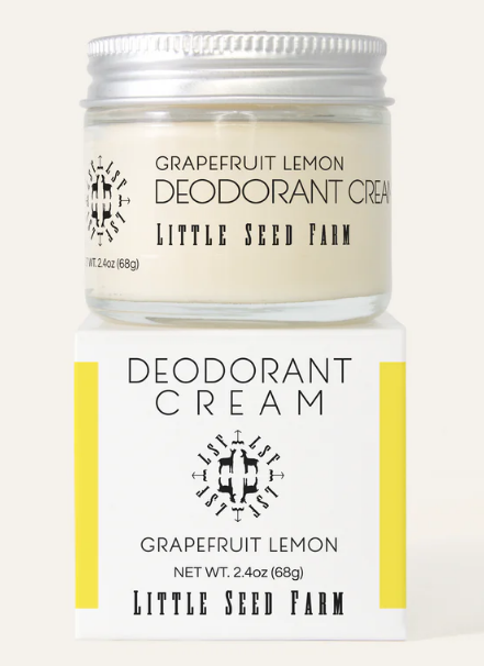 Grapefruit Lemon Deodorant Cream 2.4oz