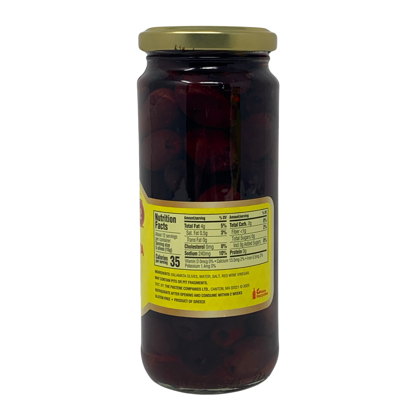 Pastene Kalamata Olives (Pitted)