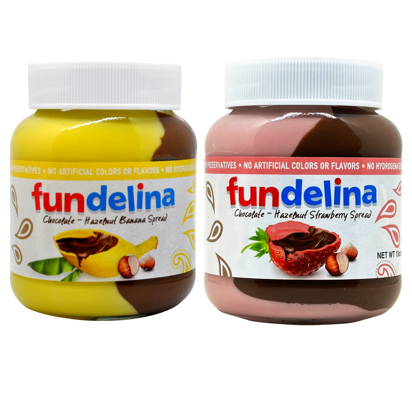 Fundelina Strawberry and Banana Variety Pack